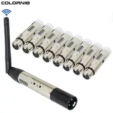Сценический светильник DMX контроллер 2,4G беспроводной DMX512 передатчик и приемник контроллер для сценический светильник ing Effect
