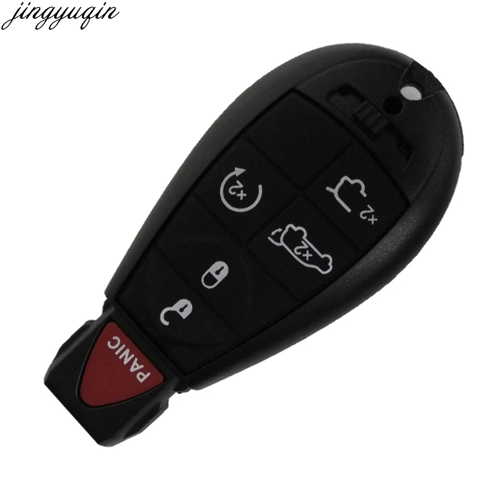 Bilchave 6 кнопок дистанционного Чехол Smart Корпус ключа для chrysler Jeep Grand Caravan Дуранго