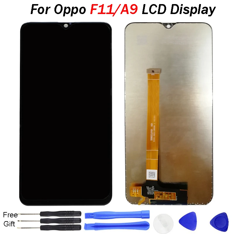 

100% Tested 6.53 Display For OPPO F11 LCD CPH1913 CPH1911 Touch Screen LCD Replacement Assembly For OPPO A9 LCD Display