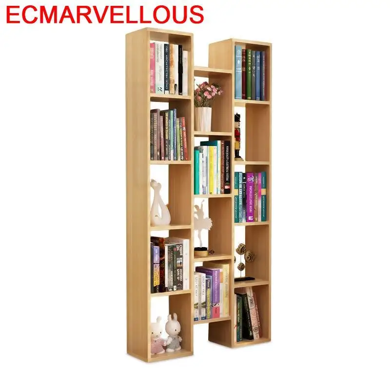 cheap Para Libro Mobilya Bureau Meuble Mueble De Cocina Wall Shelf Cabinet Vintage Wood Furniture Book Retro Decoration Bookshelf Case