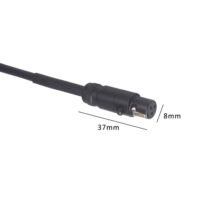 Полный аудио кабель Mini XLR 3Pin Female to XLR 3Pin Female Аудио кабель для камер Стандартный микрофон соединительный кабель
