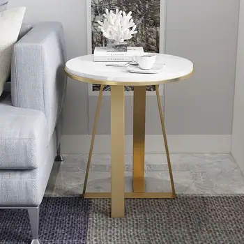 

Nordic Sofa, Sitting Table, Iron Table, Marble Table, Simple Bedside Table, Round Table, Balcony, Small Coffee Table