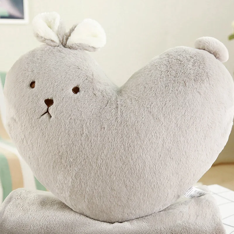 2 40 см Kawaii кролик формы в виде животных любимый кролик Comt Спящая Подушка красивая кукла детская игрушка - Цвет: 2