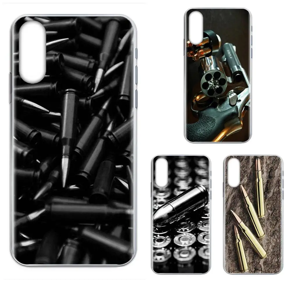Many Gold Bullets Gun Bullet Mobile For Xiaomi Mi note 9 10 mi10 mi9 mi8 pro lite SE A1 A2 A3 CC9 CC9E 9T Soft Luxury | Мобильные