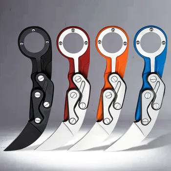 

CS folding multi-function mechanical claw knife folding ABS handle claw knife outdoor folding knife portable pocket claw knife