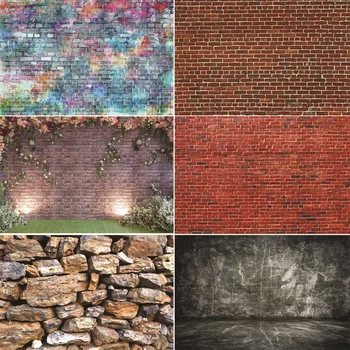 

Vinyl Custom Photography Backdrops Prop Brick wall Photography Background 200509X-1