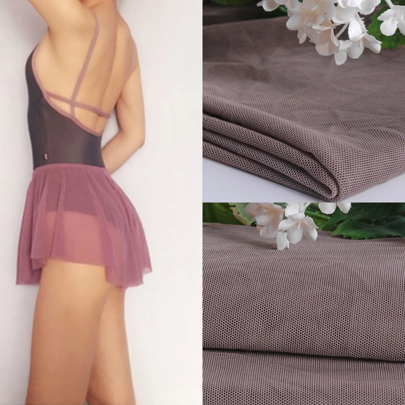 Спандекс сетка 4 способа ткань вязаная эластичная для нижнего белья