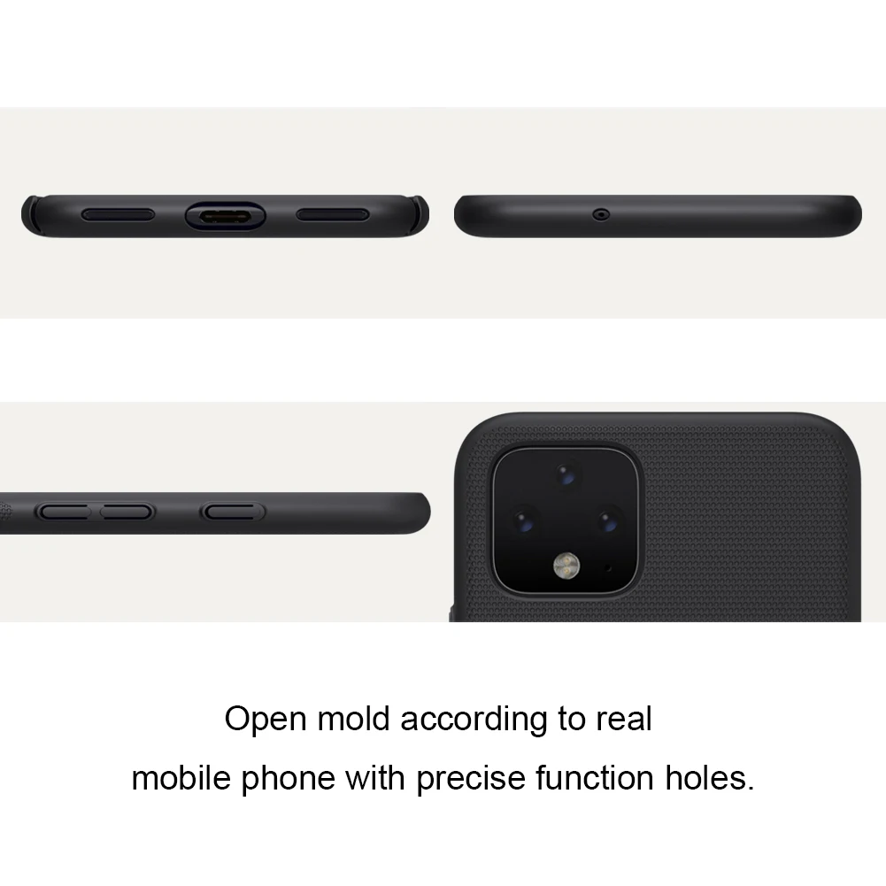 Чехол Nillkin для Google Pixel 4 XL, матовый чехол для мобильного телефона, Ультратонкий Жесткий чехол из поликарбоната