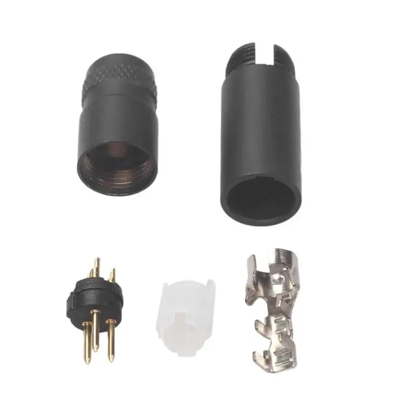 Прочный разъем износостойкий 2 шт. Mini XLR 3Pin микрофон сварочный аудио разъем Мужской Женский Терминалы штекер