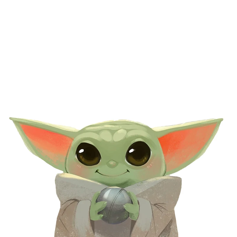 1pcs Baby Yoda Cartoon Stickers For Laptop Skateboard Home Decoration Car Stickers Sticker Aliexpress