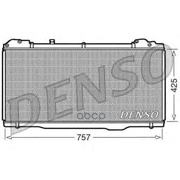 Радиатор Системы Охлаждения Denso арт. DRM23023