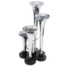 Универсальный автомобиль внедорожник Ван 4-труба звуковой сигнал поезда 12 V/24 V 150db для воздушного компрессора