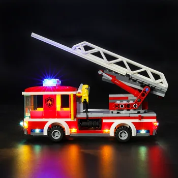 

LED Light Kit For City Series Fire Ladder Truck Lighting Set Compatible With 60107 (NOT Include The Model)