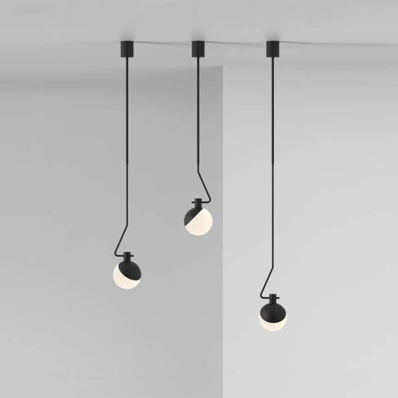 

Creative Art Chandelier Nordic Minimalist Living Room Dining Room Cafe Bar Chandelier Magic Bean Ligh deco maison
