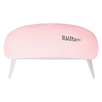 

6W Nail Dryer Machine UV LED Lamp Portable Micro USB Cable Home Use Nail UV Gel Varnish Dryer 3 LEDS Lamp Nail Art Tools