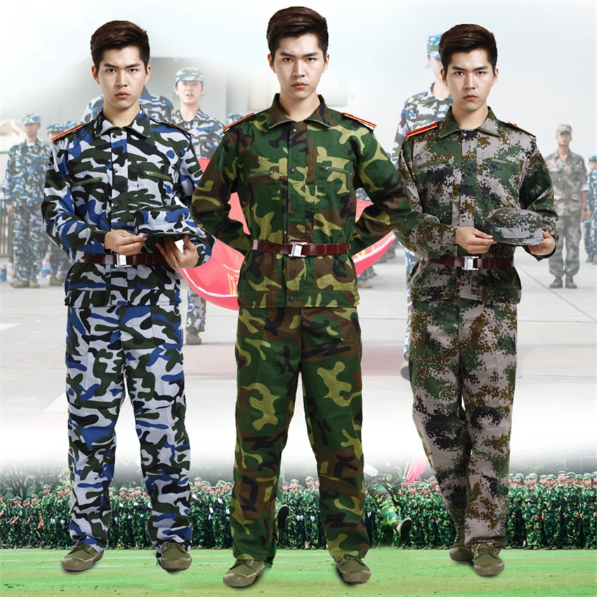 Seragam Militer Taktis Kamuflase Tempur Pakaian Tentara Pasukan Khusus Tentara Pelatihan Pakaian Kerja Dewasa Pakaian Celana Set Militer Aliexpress