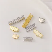 

18K gold plated color preserving vest buckle vest buckle handmade DIY earrings earrings earrings material package accessories