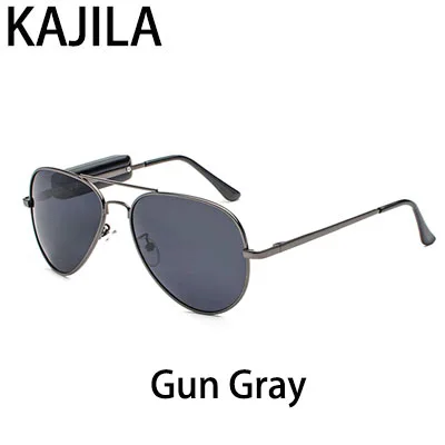 Gun Gray Смарт Bluetooth поляризованные солнцезащитные очки для мужчин Новое поступление трендовые дизайнерские овальные очки для мужчин oculos de sol masculino 208 - Цвет линз: Gun Gray