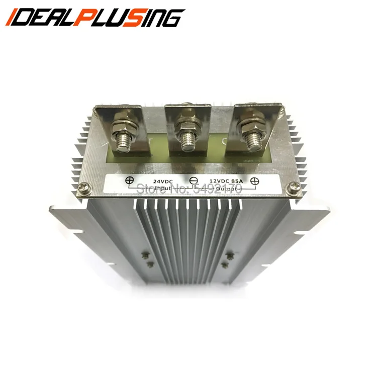 24VDC вход и 12VDC выход 100A понижающий преобразователь 1000 Вт