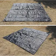 1 шт., походная палатка для альпинизма, черная ткань Оксфорд, подушка для сидения, влагостойкий коврик, подушка для пикника, пляжный коврик