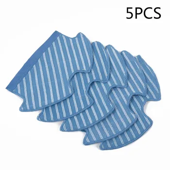 

5Pcs ultra-fine fiber Mop Cloth Pads For Ecovacs Deebot ozmo 900 Vacuum Cleaner Accessories Reusable