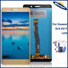 Ensemble écran tactile LCD avec châssis, 5.5 pouces, pour Huawei GR5 2017 BLL-L21 BLL-L22=