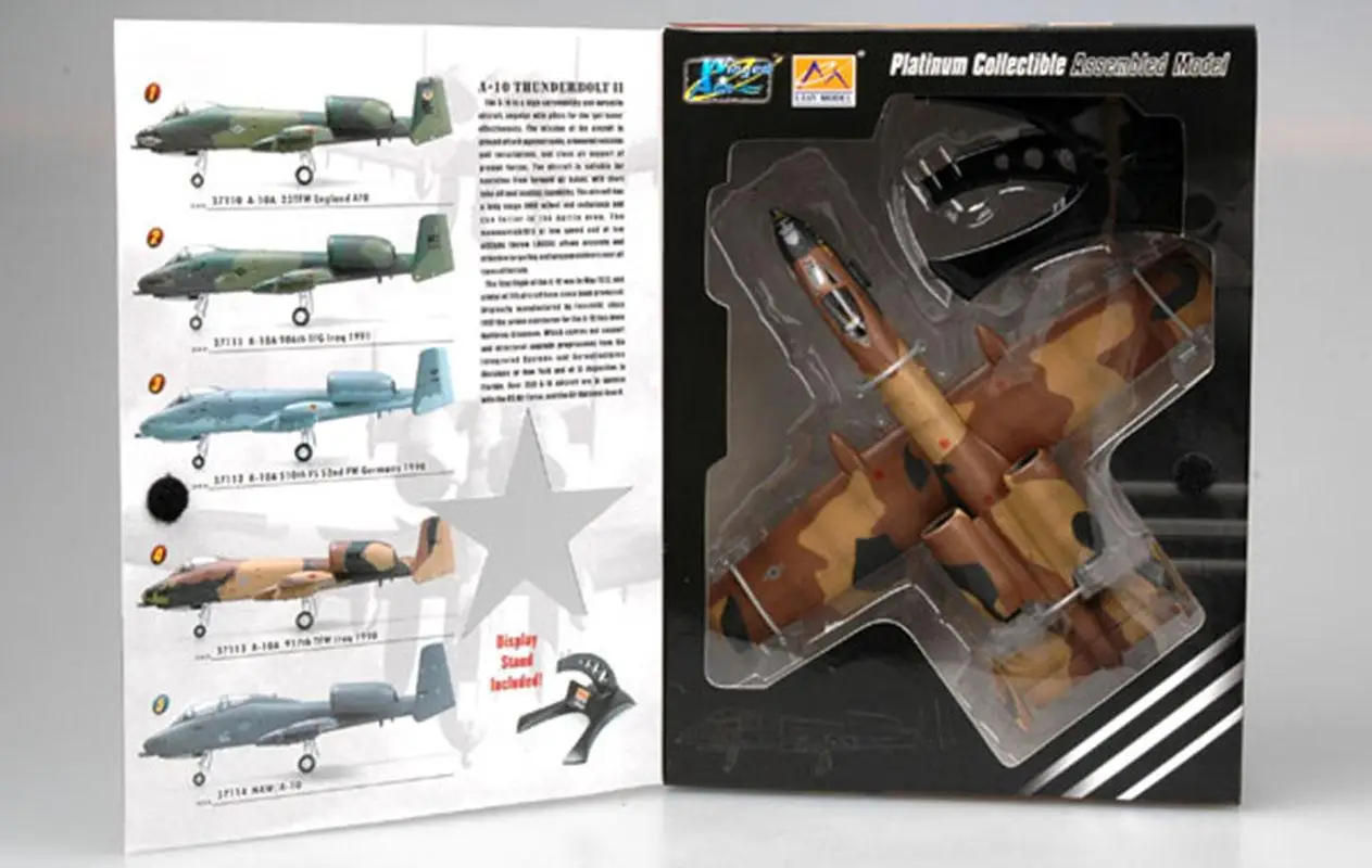 Нам A 10 Thunderbolt II боров 917th крыло Барксдейл 1/72 diecast easy model| |