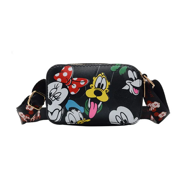 Baby Handbag Messenger-Bag Princess Fashion Children Disney Cute Cartoon Coin-Bag Wild