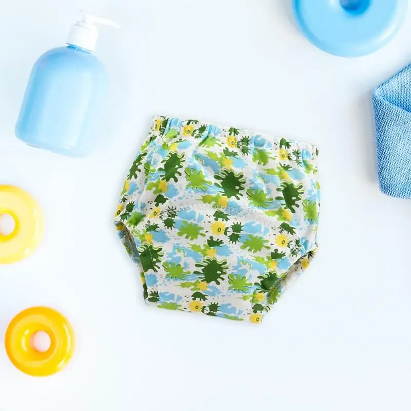 Baby Diapers Pure Cotton Reusable Light Breathable Repeatable Washing Cloth Washable Infants Child Nappy Underpants