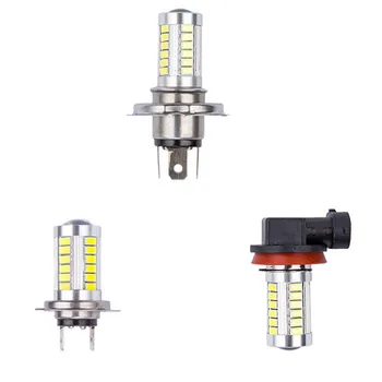 

1x H4 H7 H8/H11 LED Light 5630 33SMD Super Bright Fog Light Driving Car Light