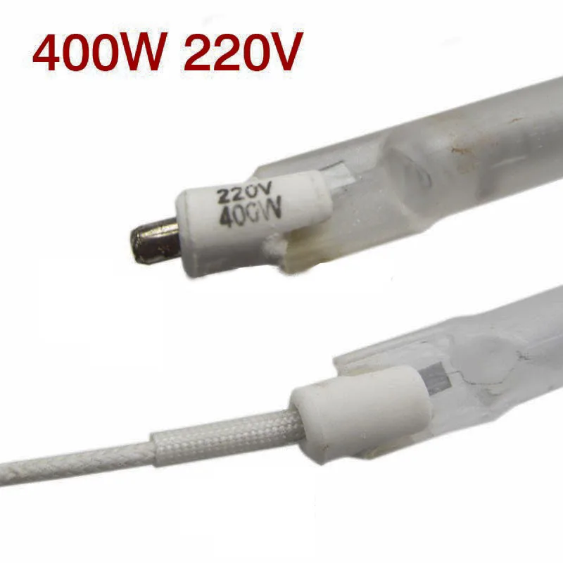 400w220v галогенная нагревательная лампа универсальный нагреватель трубка печь Нагревательный элемент нагревательная труба wireless20cm21cm22cm23cm24cm25cm26cm28cm