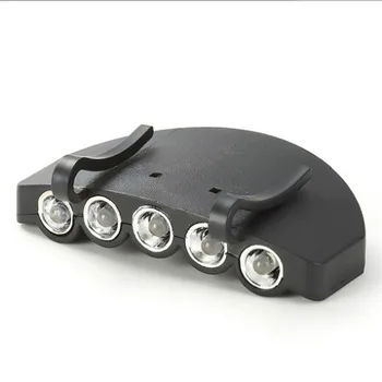 

Battery Clip-on Cap Light LED Safety Emergency Equipment Tool Headlight Small Size Light Weight Easy Installation