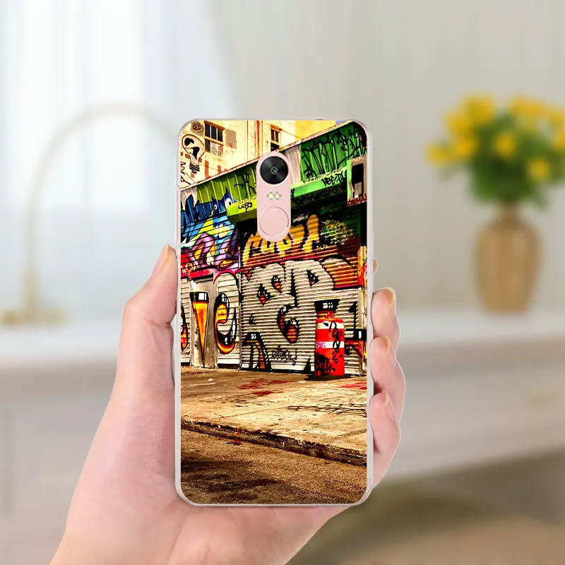 Мягкие силиконовые чехлы из ТПУ с рисунком граффити для Xiaomi mi Red mi 3 3S 4 4A 4X5 5A 6A 7 7A GO K20 9T CC9 Pro - Цвет: Picture 6