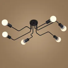 Американская винтажная ностальгическая креативная стойка для винного бара Кофейня барная стойка простая железная арт паук Гекко потолок La