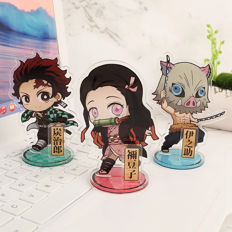 Аниме Demon Slayer: Kimetsu no Yaiba аксессуары для косплея Kamado Tanjirou Nezuko Zenitsu Giyuu реквизит лицензионное украшение