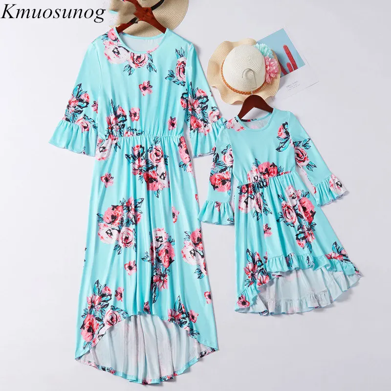 Осенние длинные платья для мамы и дочки Новинка года, vestido, платье для девочек, одинаковые комплекты для семьи, одежда для мамы и меня, C0551