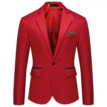 

MJARTORIA 2020 New Korean Men Blazer Casual Slim Fit Office Suit Autumn Jacket Coat Formal Masculina Blazer Men Business Blazers