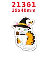 21361 30 шт мультфильм персонаж плоское украшение из смолы PR 21349 - Цвет: 21361