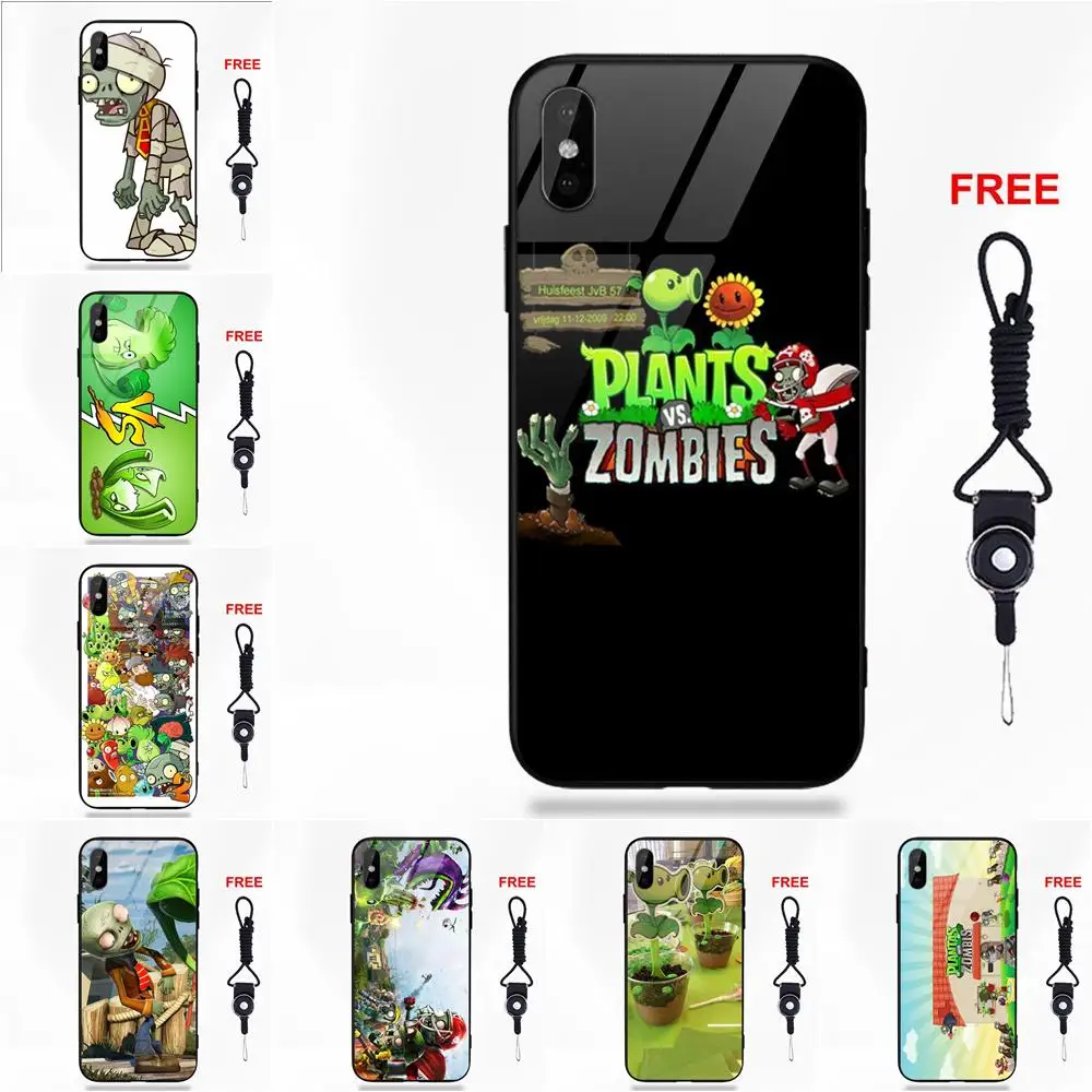 Для Apple iPhone 5 5C 5S SE 6 6S 7 8 Plus X XS Max XR Мягкий ТПУ оправа закаленное стекло хипстер чехол