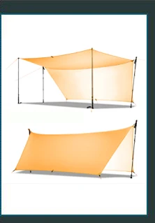 6-8 человек кемпинговая палатка Сверхлегкая наружная нейлоновая с обеих сторон силиконовое покрытие безбожная Большая водонепроницаемая складываемая палатка 4 сезона