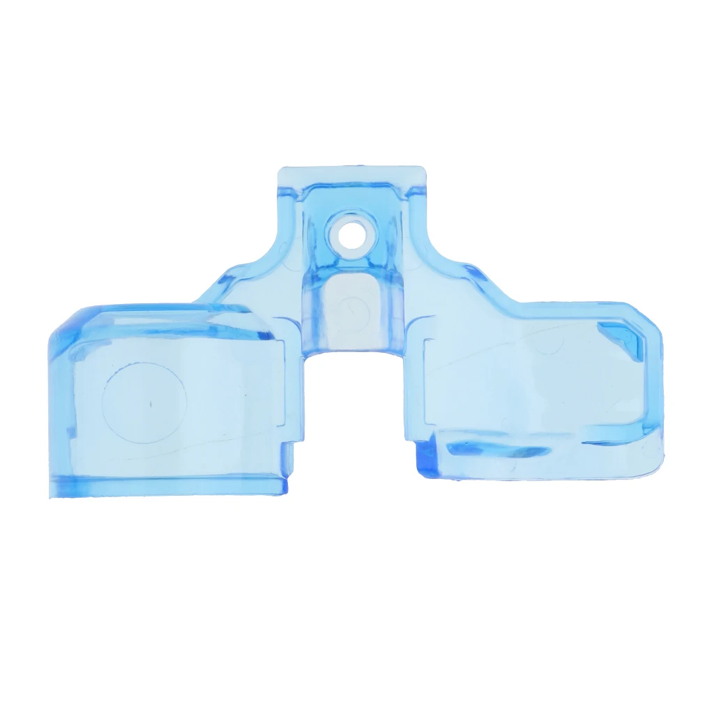 1x Light Blue RC Car Clear Gear Cover for 1/10 Traxxas Slash 4X4 HQ727 Short Truck Accessory