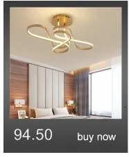 LICAN, современный светодиодный потолочный светильник для гостиной, спальни, домашнего декора, белый блеск, люстры, освещение для дома