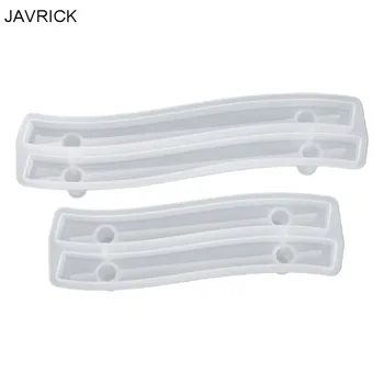 

Crystal Epoxy Resin DIY Mold Fruit Plate Bending Handle Casting Silicone Mould