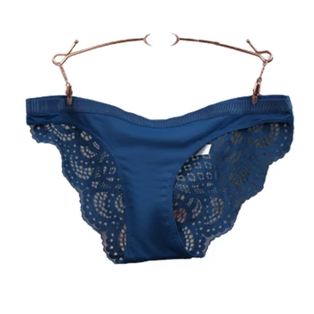 

Comsoft sexy women underwear panties plus size Breathable Hollow out women briefs solid color female underpants Nylon Lingerie