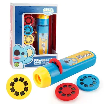 

Children's Enlightenment Cognitive Learning Machine Slide Flashlight Projector Instrument Baby Sleeping Educational Toys