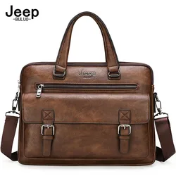 JEEP BULUO Men's Briefcase Bags For 14