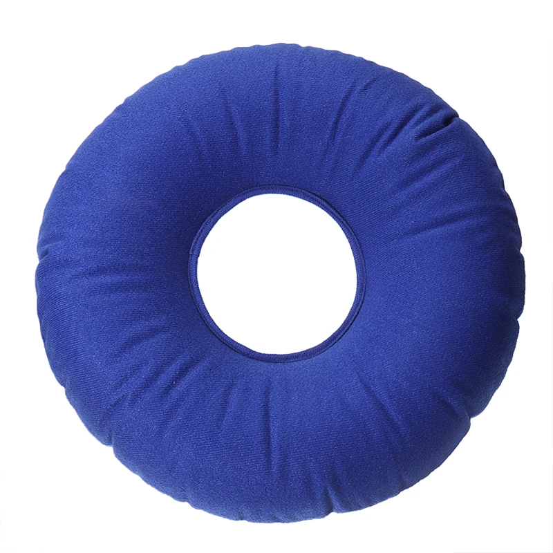Cojín de asiento inflable para mujeres embarazadas, almohadilla antidolor de presión con goma azul redonda, 1 ud.|Cojín| - AliExpress