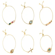 Много видов микро инкрустированные Цирконом Brwcelet регулируемый браслет ювелирные изделия для женщин элегантные свадебные подарки