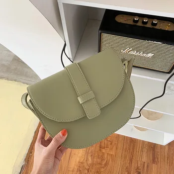 

Women Designer Brand Leather Shoulder Crossbody Bags Lady Casual Purses Messenger Saddle Bag