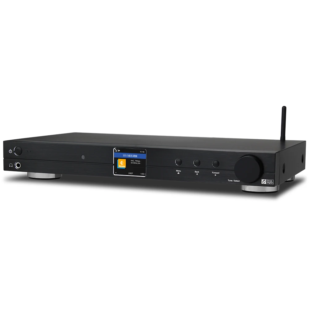 Цифровой интернет-радиоприемник WR10 Wi-Fi/DAB +/FM/UPnP/DLNA для океана BT Ethernet-радио RJ45 6 35 мм